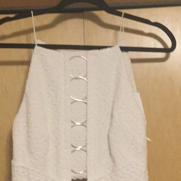 Acler Womens Maxi Cut Out Formal Dress, Ivory - Picture 3 of 15